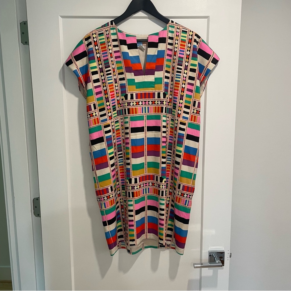 Mara Hoffman Multicolor Geometric Tunic Dress